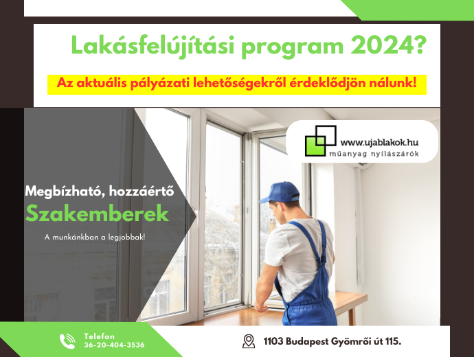 Otthonfelújítás Program 2024
